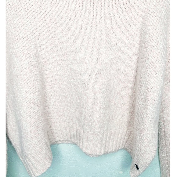 American Eagle Wool Blend Pink Cozy Knit Sweater - Picture 6 of 9